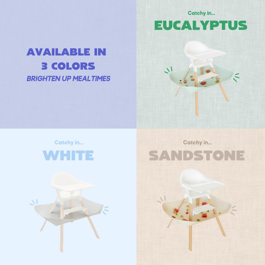 CATCHY Food Catcher wipes clean in seconds, saving time after meals