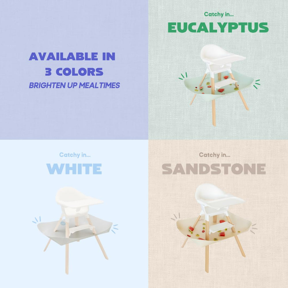 CATCHY Food Catcher wipes clean in seconds, saving time after meals