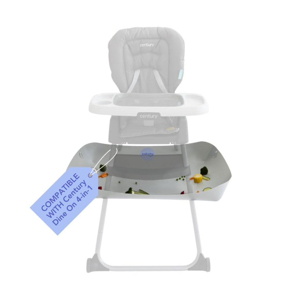 Catchy Food Catcher on Century Dine On 4-in-1 high chair keeps floors clean