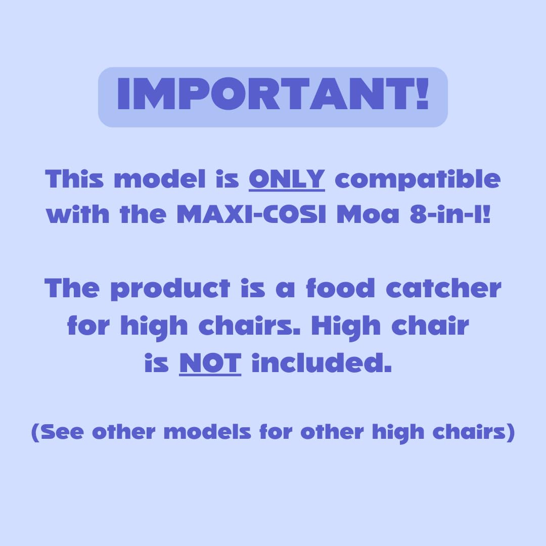Catchy Food Catcher shown with one-time installation for easy mealtimes.