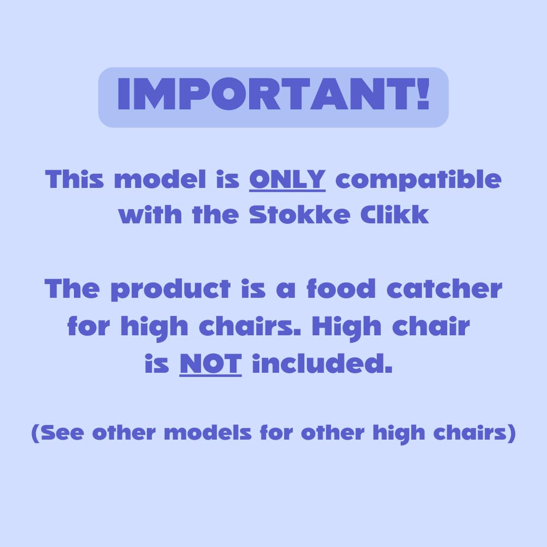 Catchy Food Catcher under high chair in premium linen finish for neat aesthetics.
