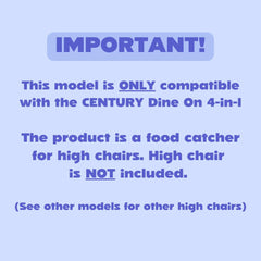 Catchy Food Catcher waterproof material protects floors during meals