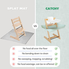 Catchy premium linen inspired color displayed on under-chair accessory