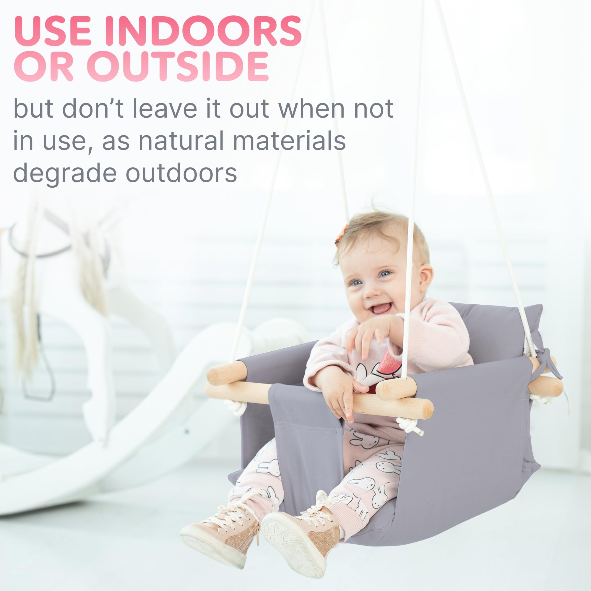 Cateam indoor and outdoor use fits living rooms, porches, and gardens.