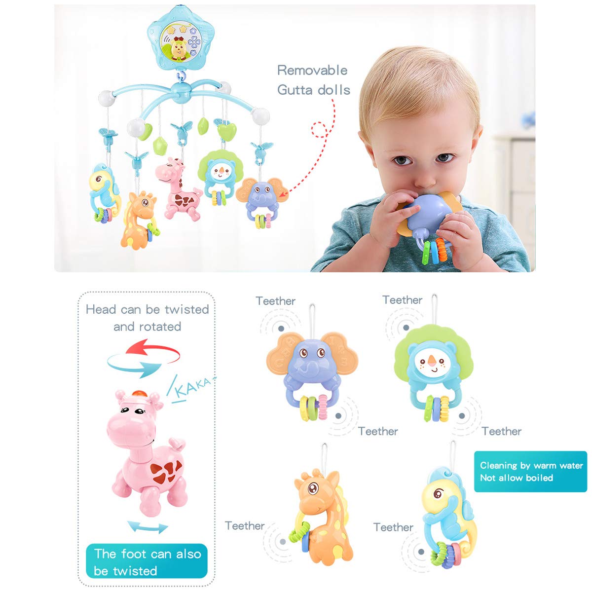 Caterbee baby mobile pack-n-play compatibility demonstrates wide fit