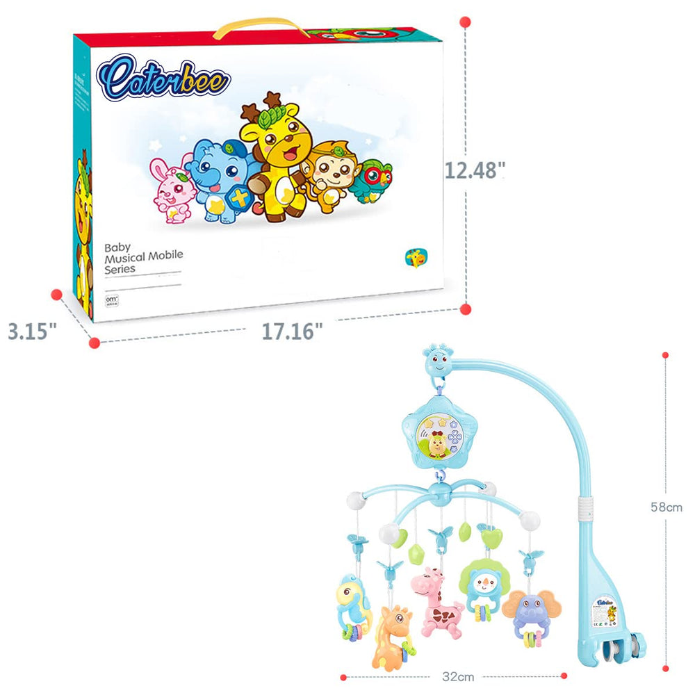 Caterbee baby mobile soothing melodies support quiet time and sleep routines