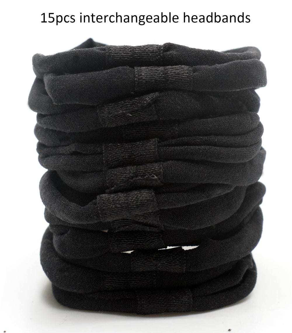 Catin headbands for bows clip-ready design supports easy DIY baby or toddler headwear.
