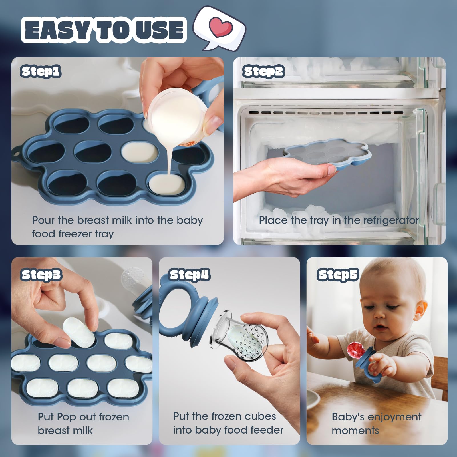Catvegue anti-loss clip secures parts during feeding sessions.