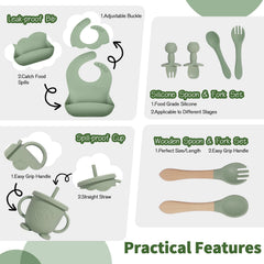 Catvegue sippy cup with lid reduces spills during on-the-go snacks.