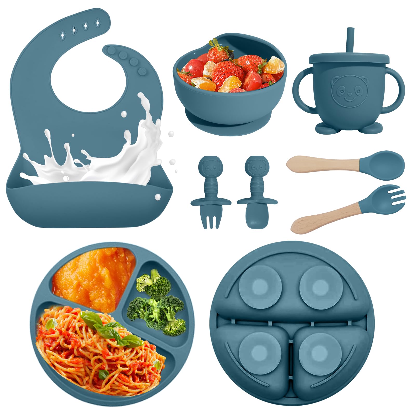 Catvegue suction bowl showing strong base for mess-free meals