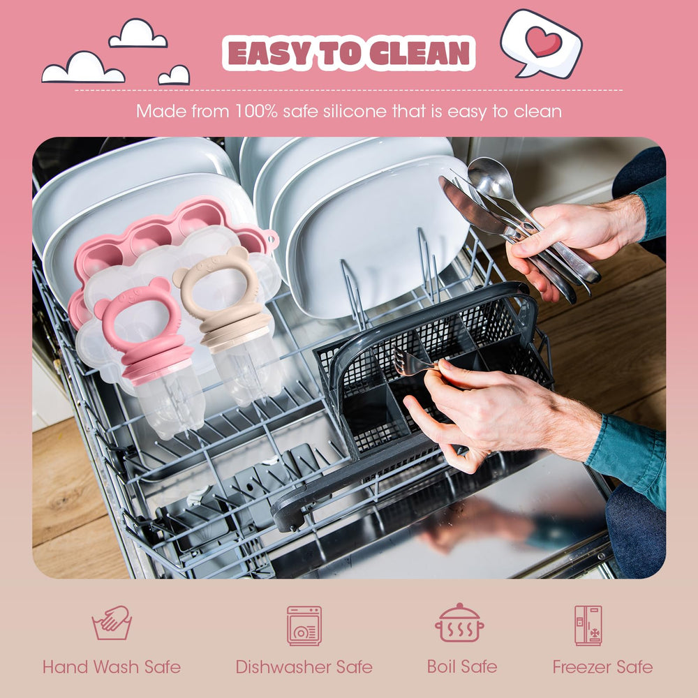 Catvegue dishwasher- and microwave-safe design for easy cleaning.