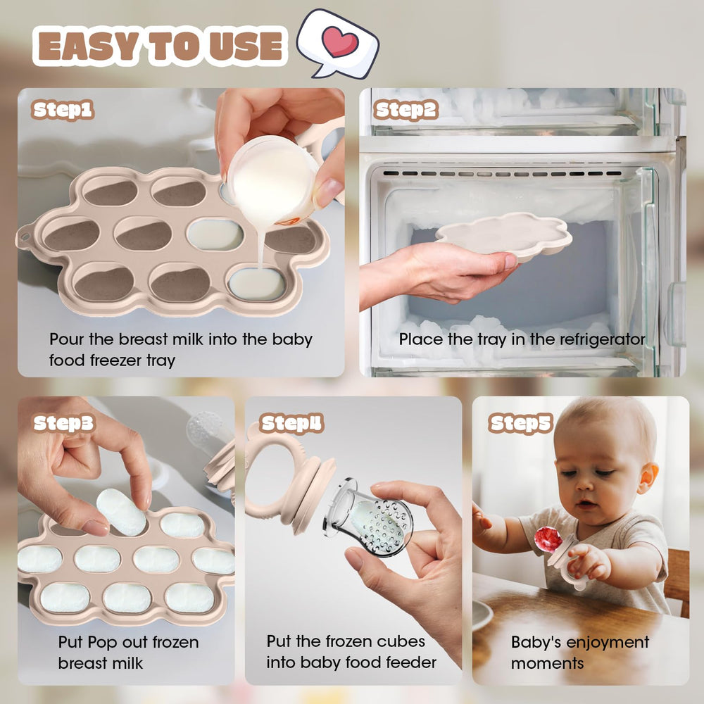 Catvegue dishwasher-safe and microwave-safe set for convenient sanitizing and quick prep