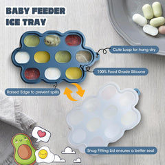 Catvegue food-grade silicone feeder set; BPA/PVC/phthalate-free for peace of mind.