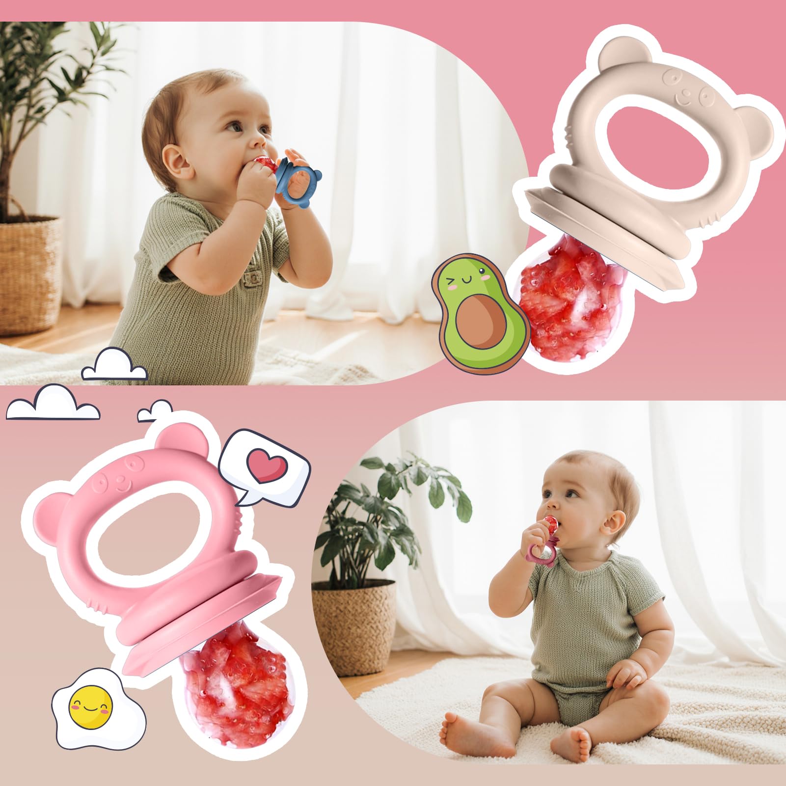 Catvegue gift-set packaging highlighting versatile baby feeding essentials.