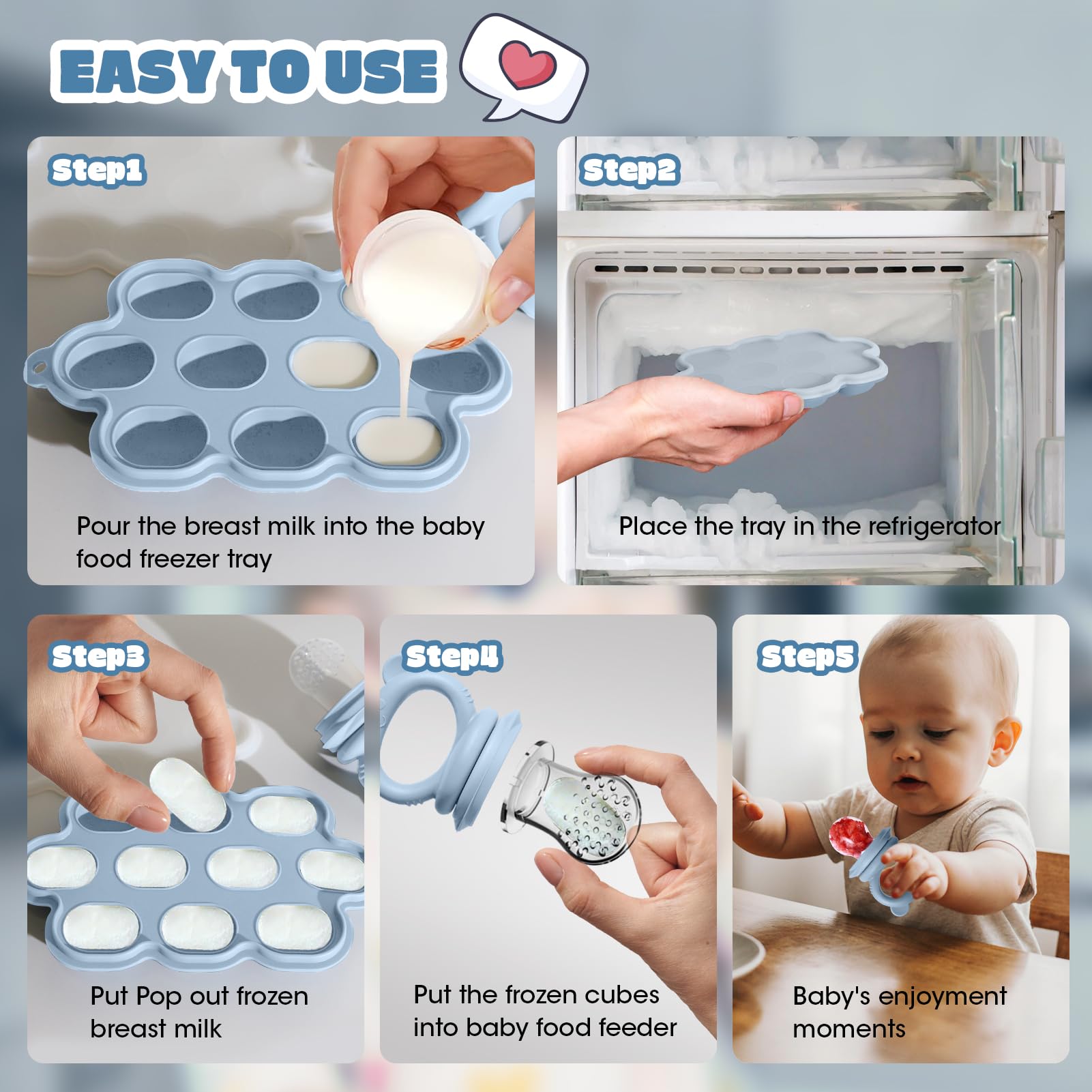Catvegue microwave-safe and boil-clean ready for quick sanitizing between uses.