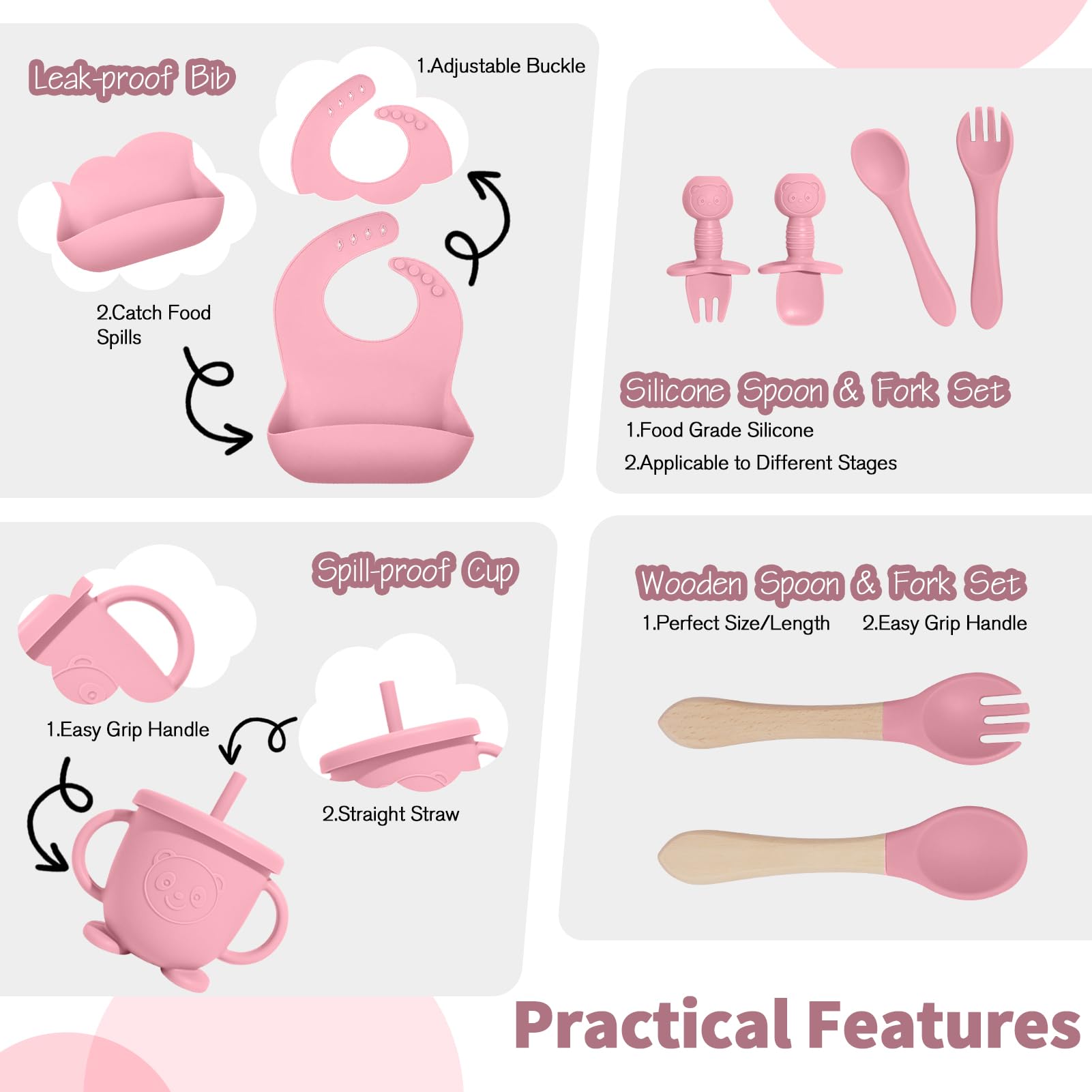 Catvegue sippy cup with lid supports on-the-go hydration for little hands.