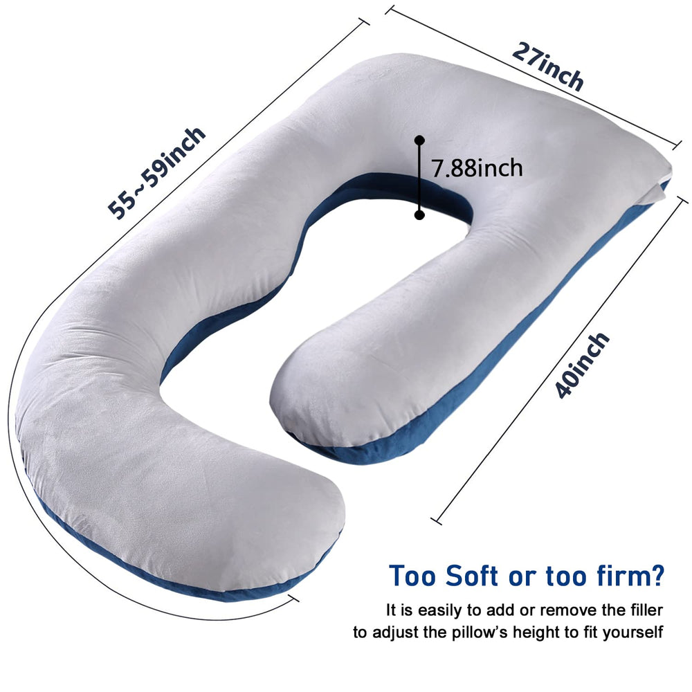CAUZYART pillow supports nursing and lounging with versatile positions.