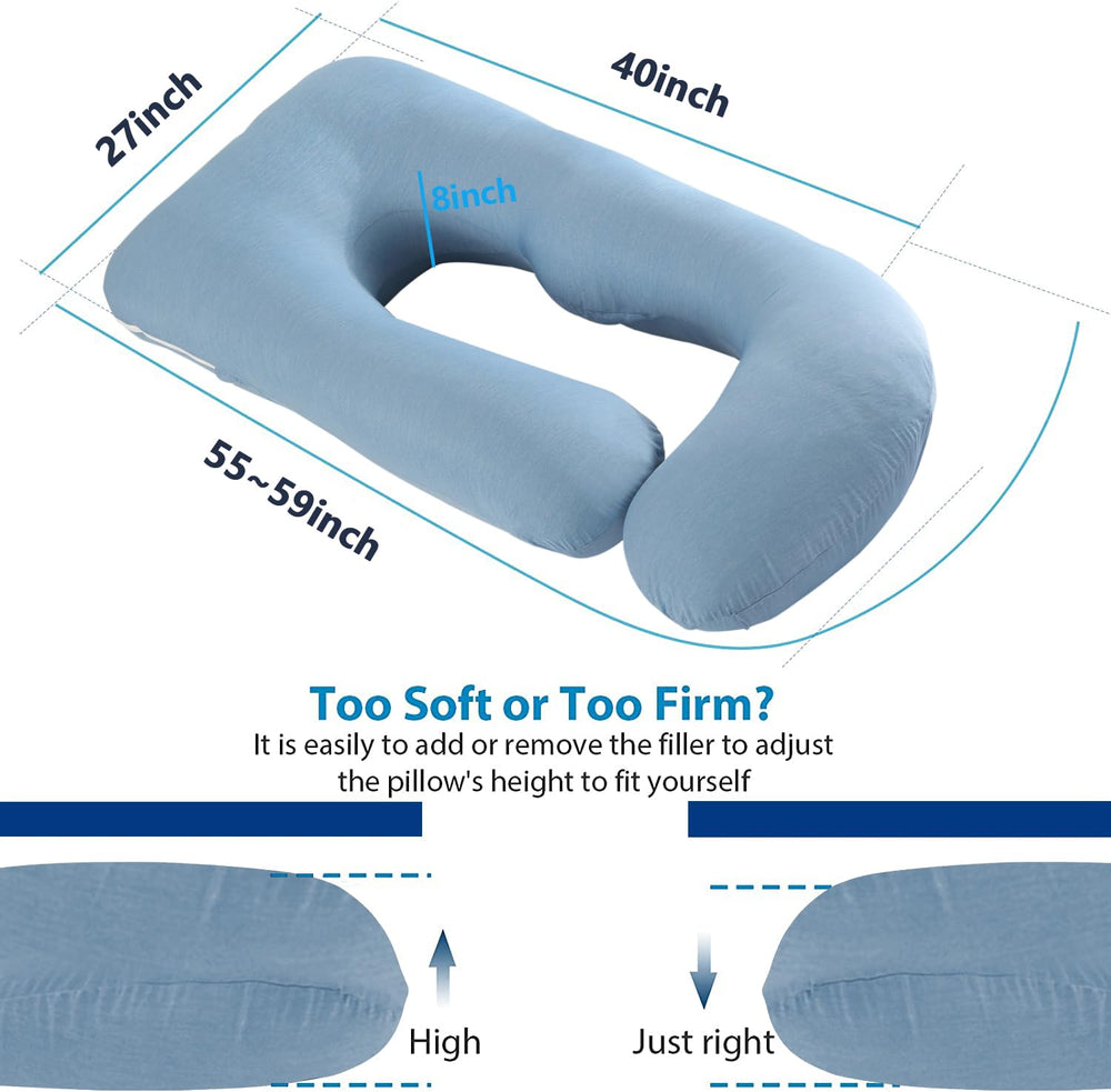 Cauzyart cooling blue cover close-up for breathable fabric and temperature regulation