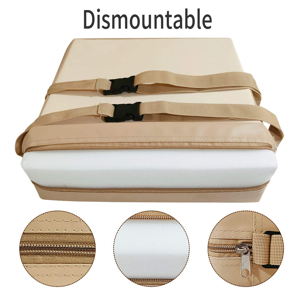 CAVWVTYU classic beige-brown color scheme adds neat, stylish table presence.