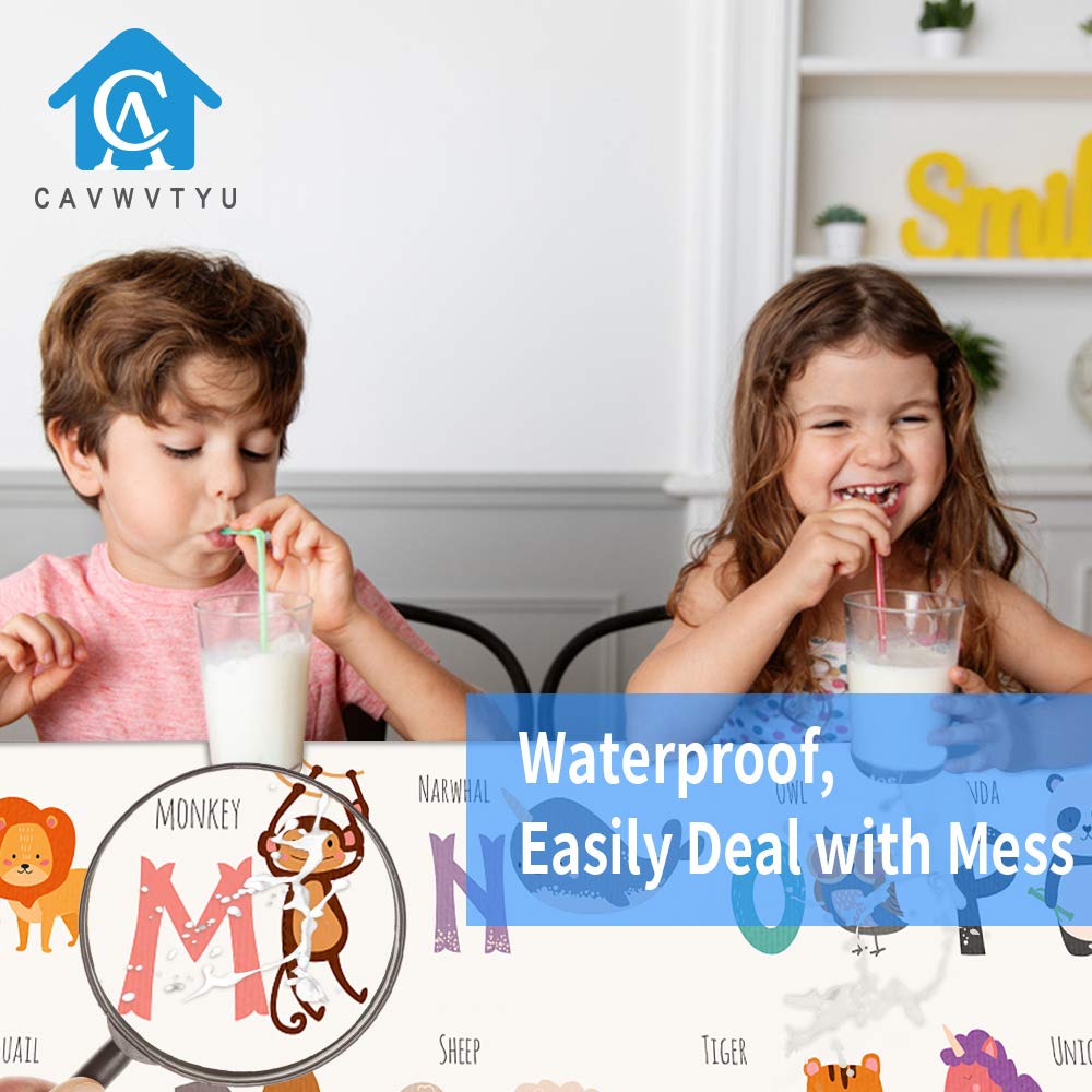 CAVWVTYU splat mat supports multiple uses like dining, art, and travel.