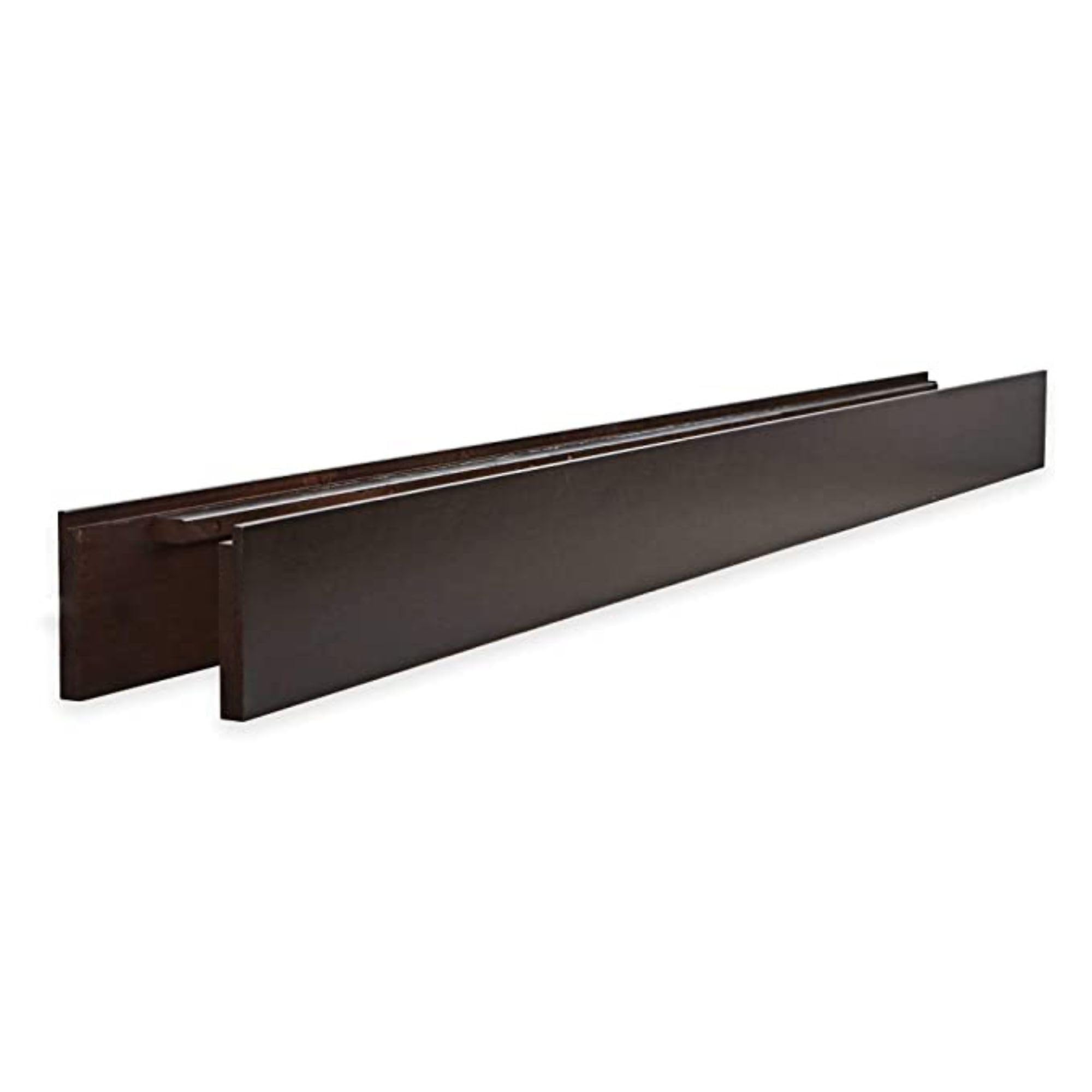 CC KITS fullsize bed rails espresso assembly shows sturdy solid wood construction for long-lasting use