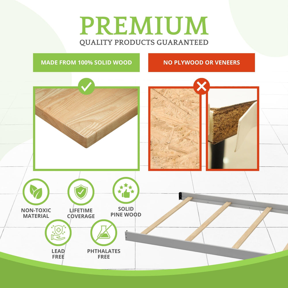 CC KITS nursery add-ons with water-based non-toxic finish