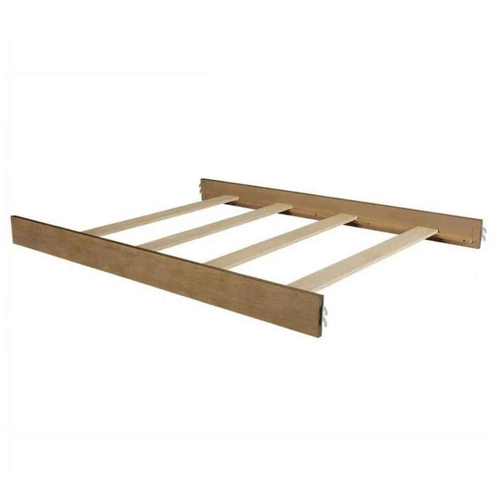 CC KITS sandwash Option 2 bed rail installed on a transitioning crib