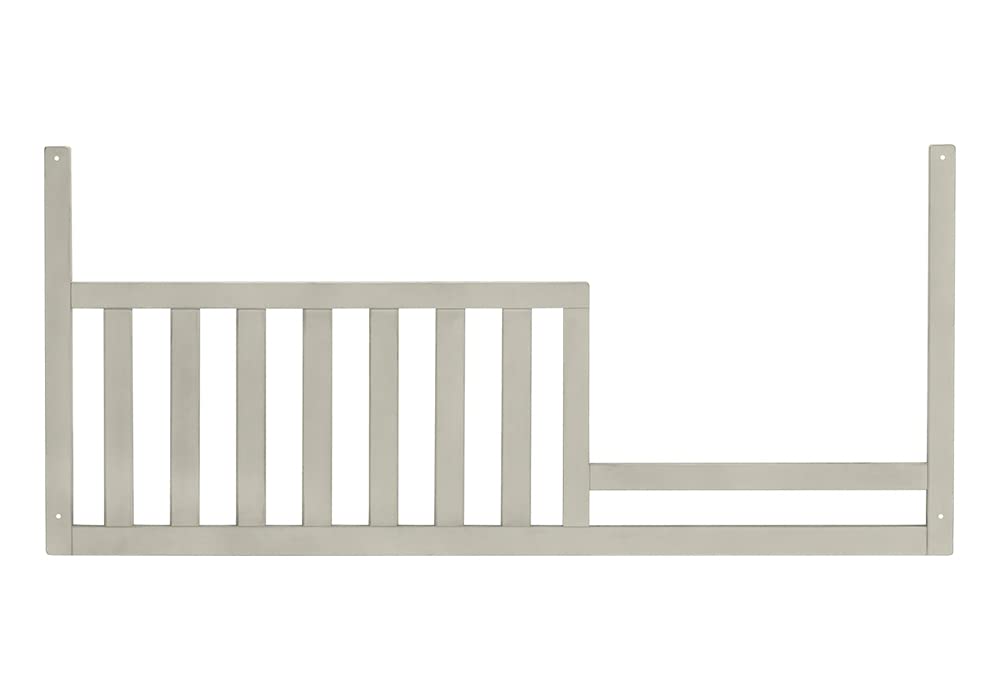 CC KITS Toddler Bed Rail guard installed on convertible crib for safe transition.