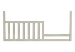 CC KITS Toddler Bed Rail guard installed on convertible crib for safe transition.