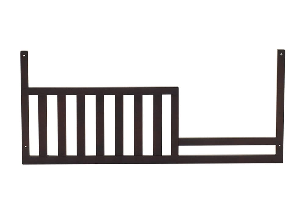CC KITS Toddler Bed Rail Espresso installation guide for secure setup.