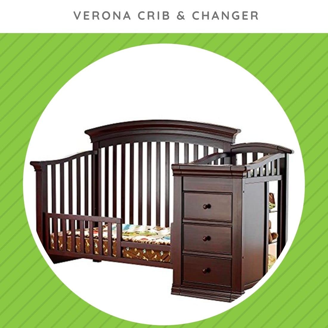 CC KITS Toddler Guard Rail solid wood closeup highlighting sturdy construction