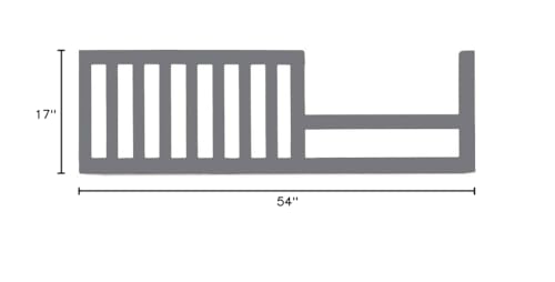 CC KITS warranty badge on solid wood guard rail for durability.