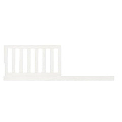 CC KITS Toddler Rail Pearl Shimmer close-up showing solid wood finish and sturdy construction.