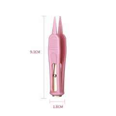 ccHuDE four-pack nose cleaning tweezers showcase portable, travel-ready design for quick cleanup.