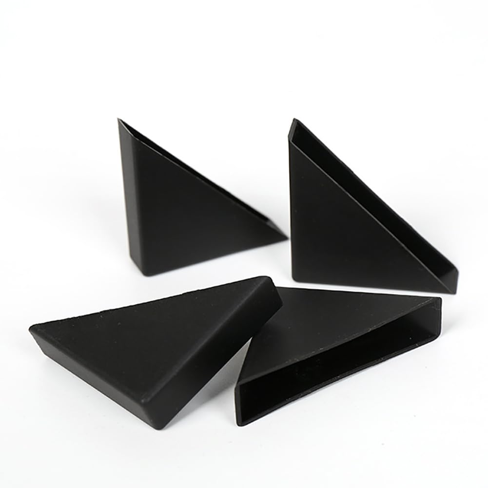 ccHuDE mirror corner protectors clear to preserve bathroom mirror integrity.