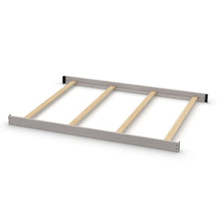 CC KITS full-size conversion kit bed rails ash gray front view for durability