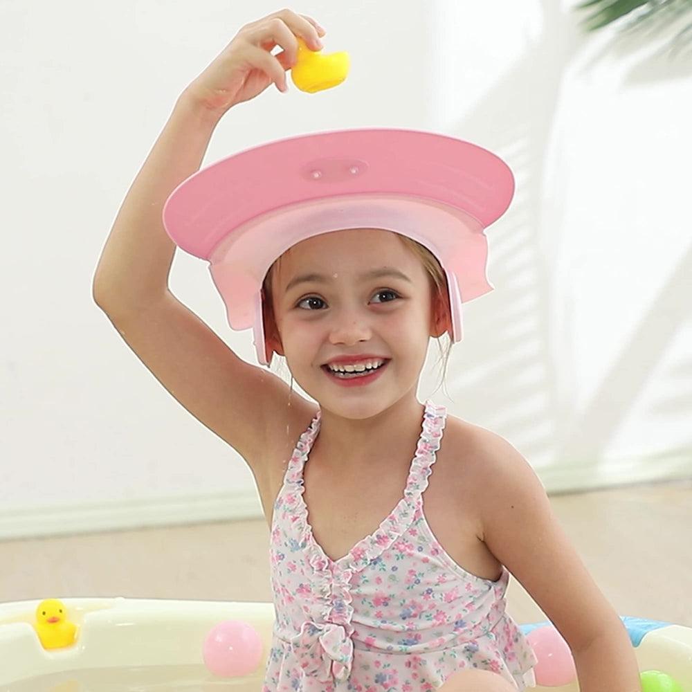 CCYMLOA bath-time visor closeup protects eyes from splashes