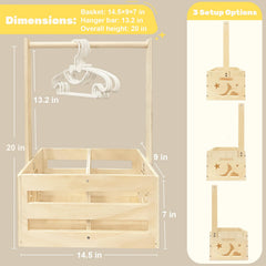 CDSDAS safe, eco-friendly solid wood with smooth, splinter-free coating.