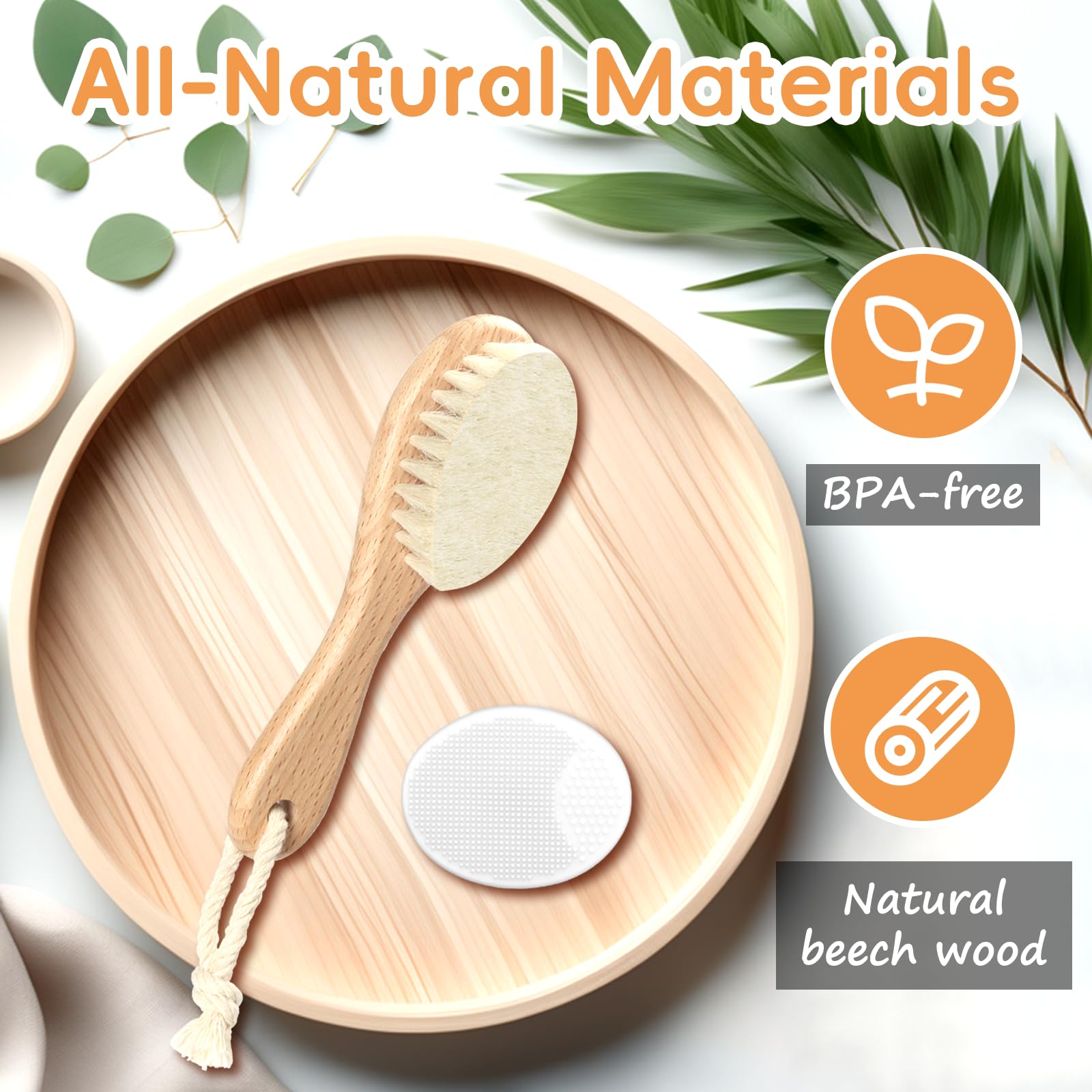 Ceavmlsr silicone scrubber for bath-time cradle cap care and cleansing