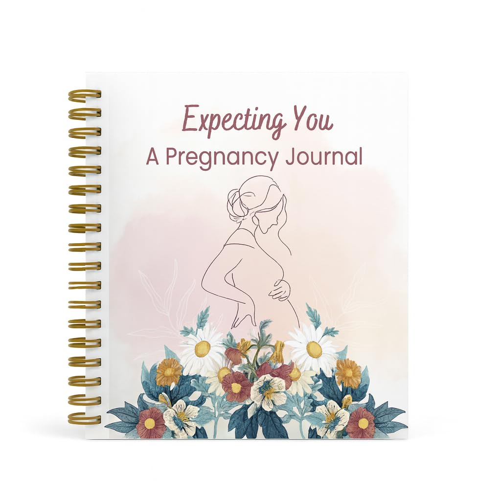 CeCe LaRue & CoCo Too pregnancy journal cover design in jewel tones offers a keepsake.