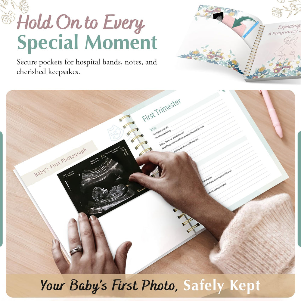 CeCe LaRue & CoCo Too front and back pockets store documents securely.