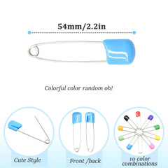 CEEYSEE stainless steel safety pins with durable body for everyday crafts