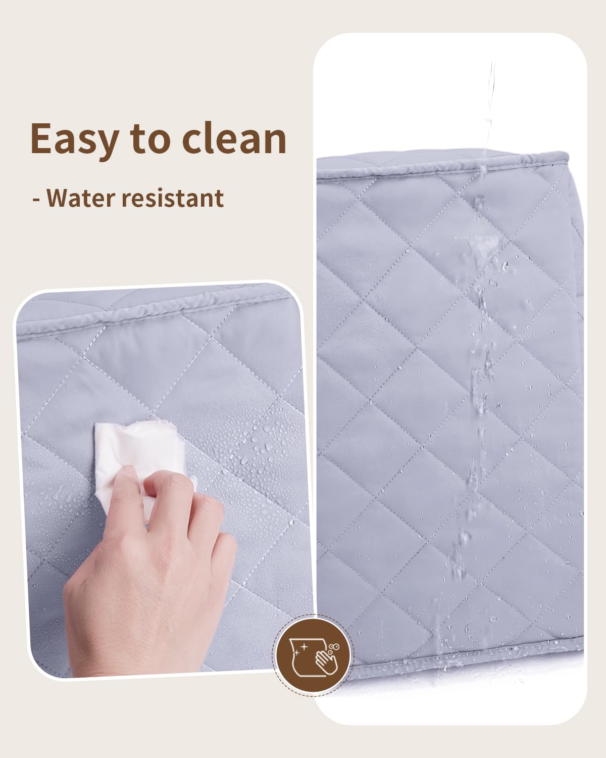 CEI-CEI diaper caddy is portable for easy room or car use