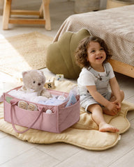 CEI-CEI diaper caddy waterproof lining protecting contents from spills