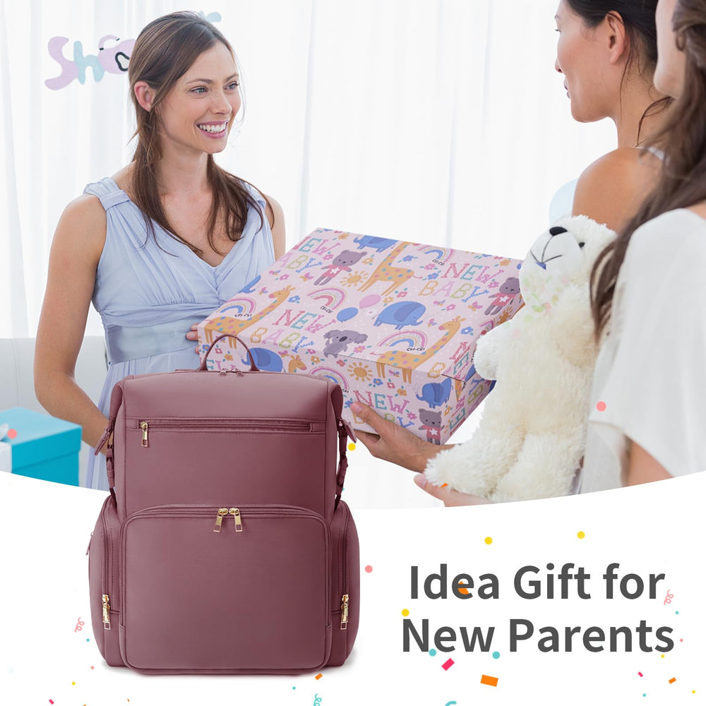CEI-CEI diaper bag gift-box presentation for baby showers.