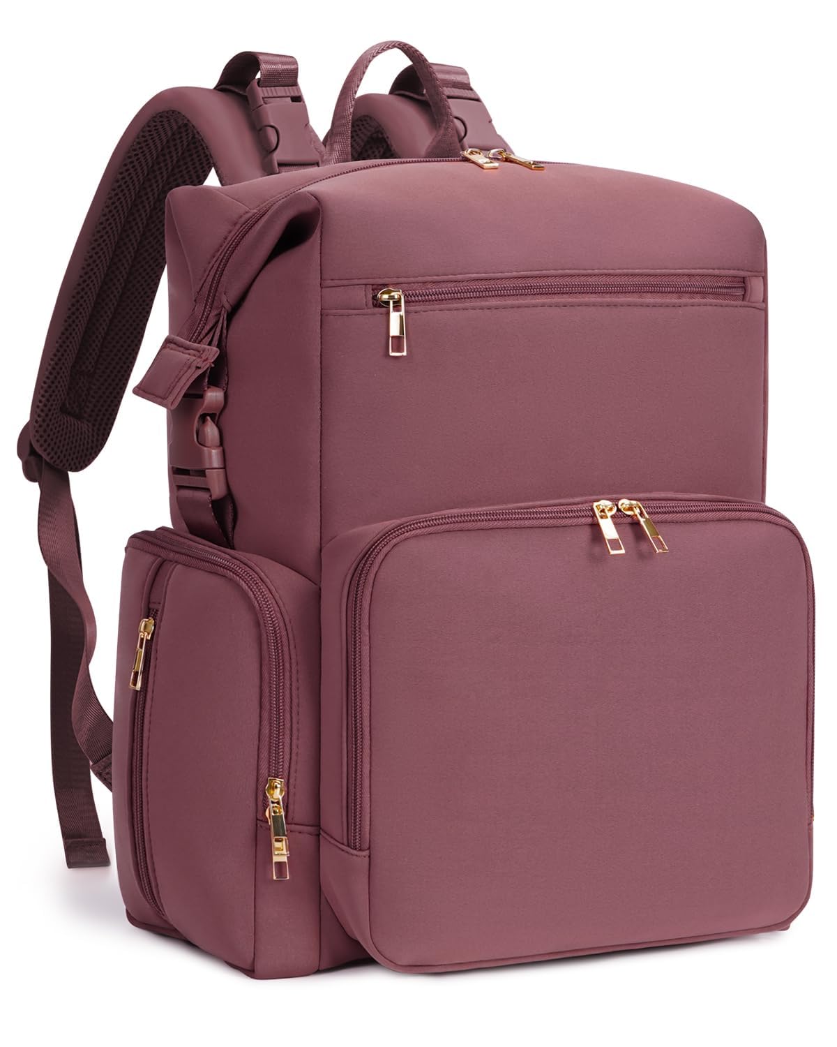 CEI-CEI neoprene diaper backpack top-opening for quick access on the go.