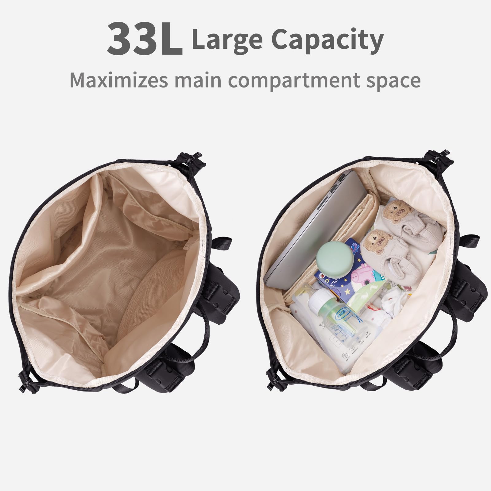 CEI-CEI diaper bag with changing pad included handy for quick diaper changes away from home