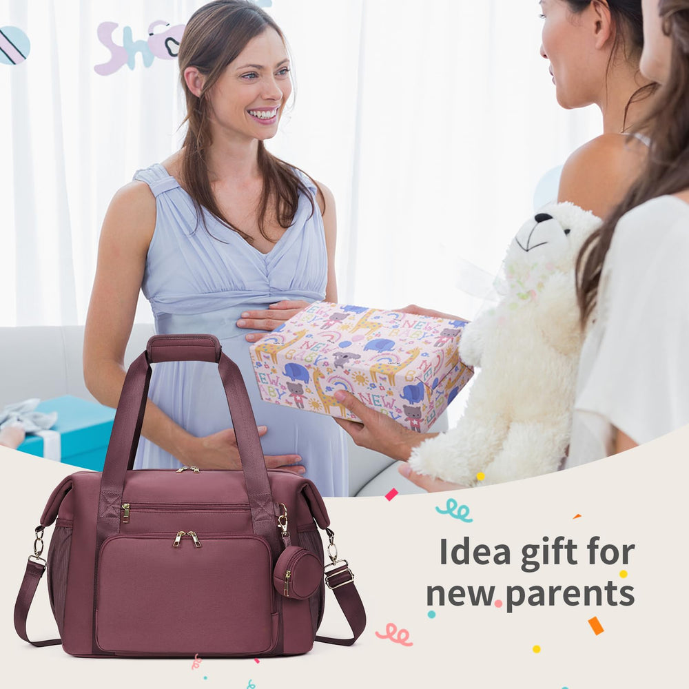 CEI-CEI tote with padded crossbody strap for hands-free carrying