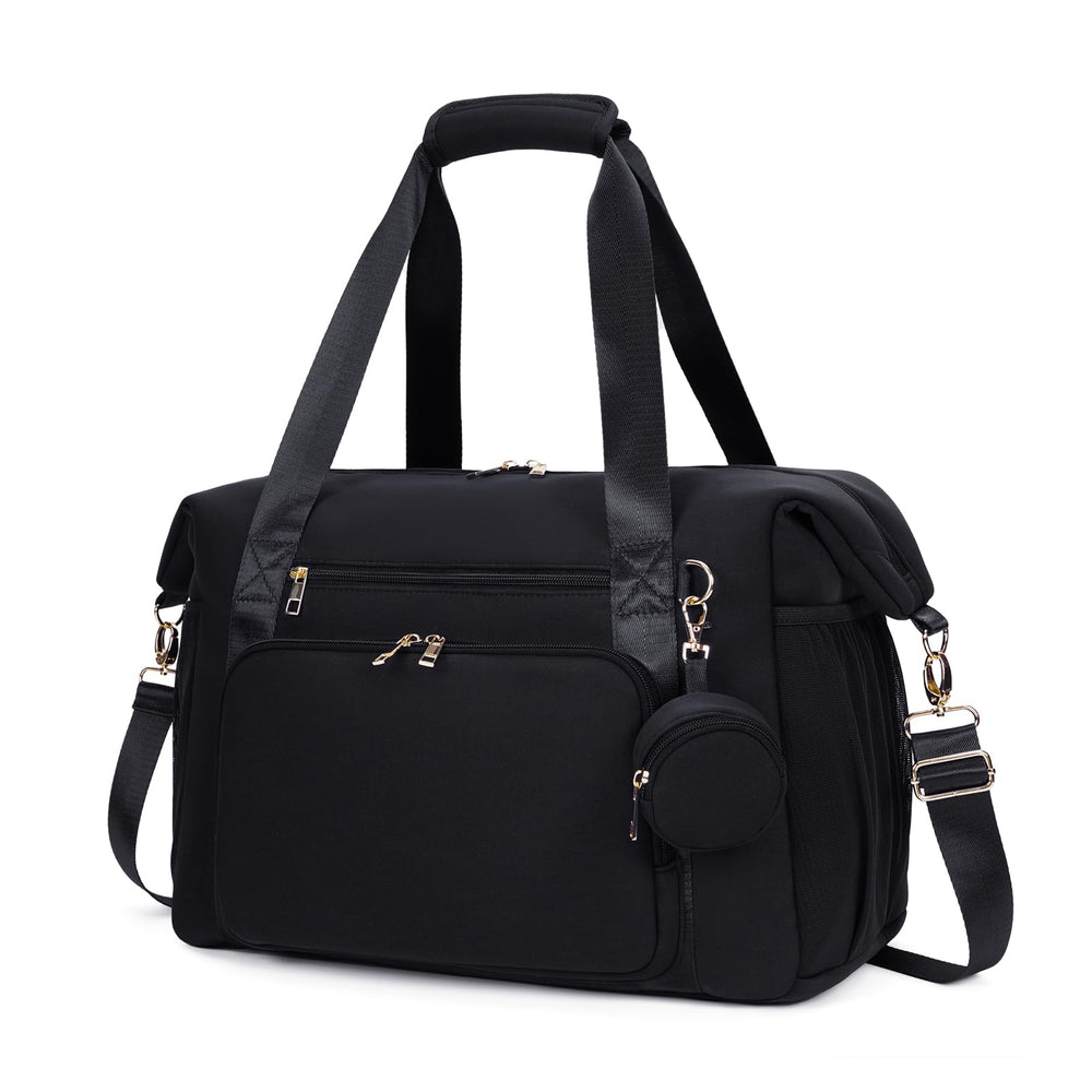 CEI-CEI neoprene diaper bag tote front view shows large capacity for baby and parent essentials.