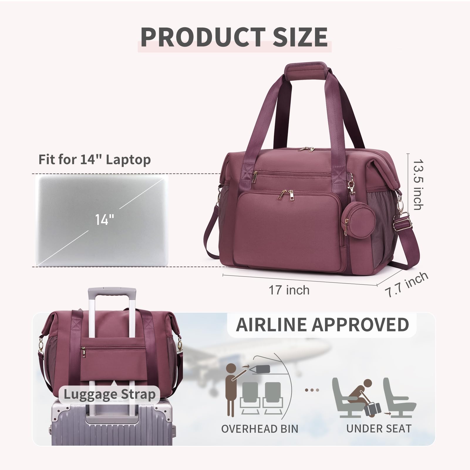 Lightweight CEI-CEI neoprene tote designed for easy travel